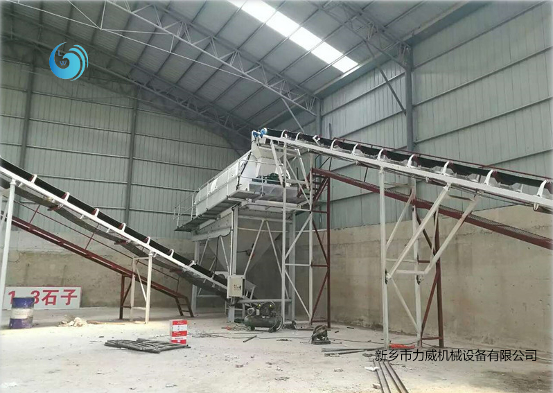 河砂分級(jí)密封滾筒篩使用現(xiàn)場(chǎng)