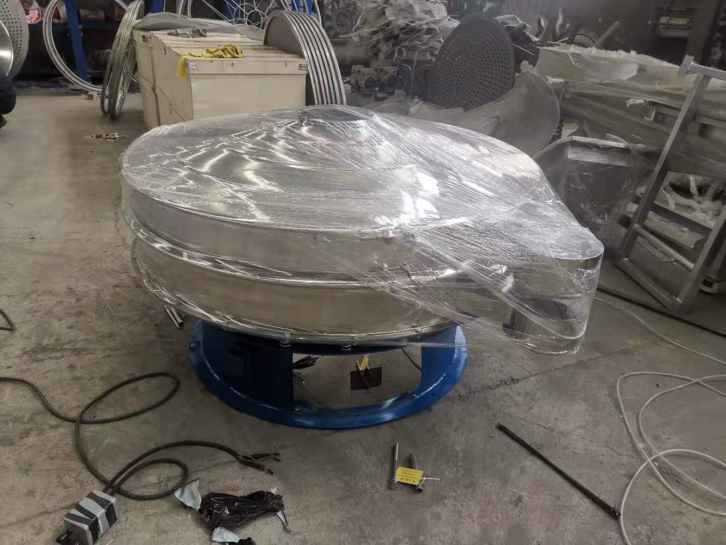 米糠篩選旋振篩發(fā)貨