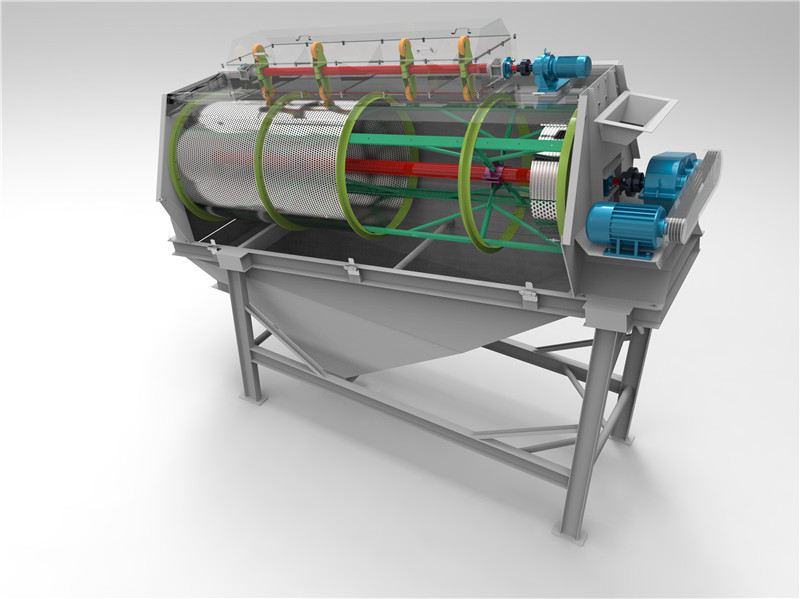 化肥尿素使用振動篩滾筒篩