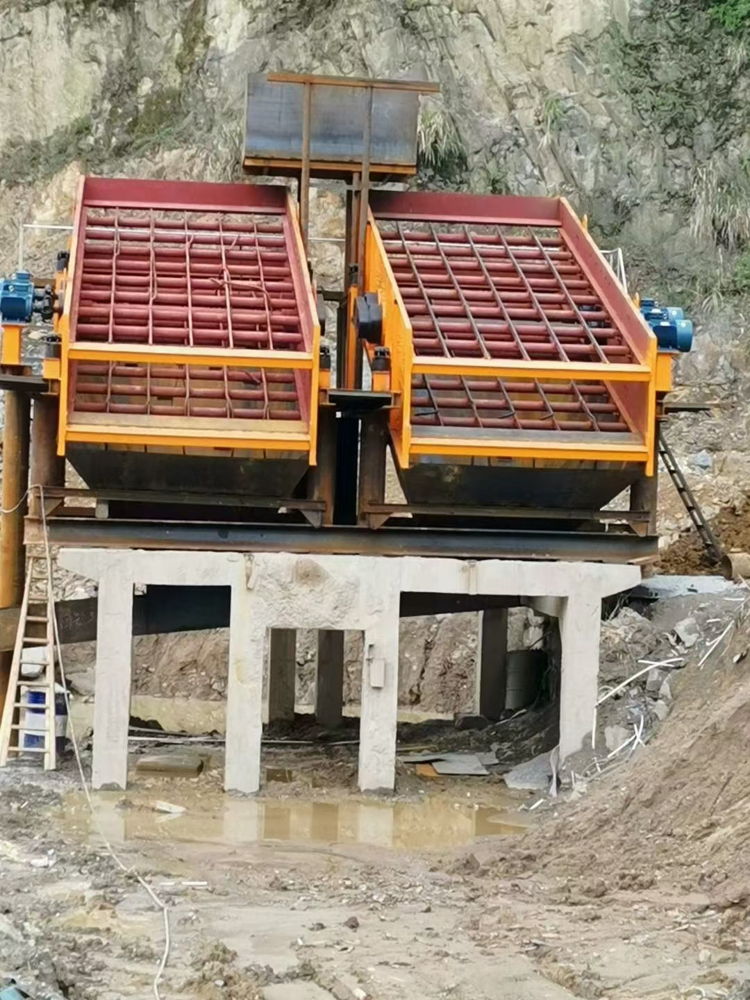 石礫石篩選振動篩處理量