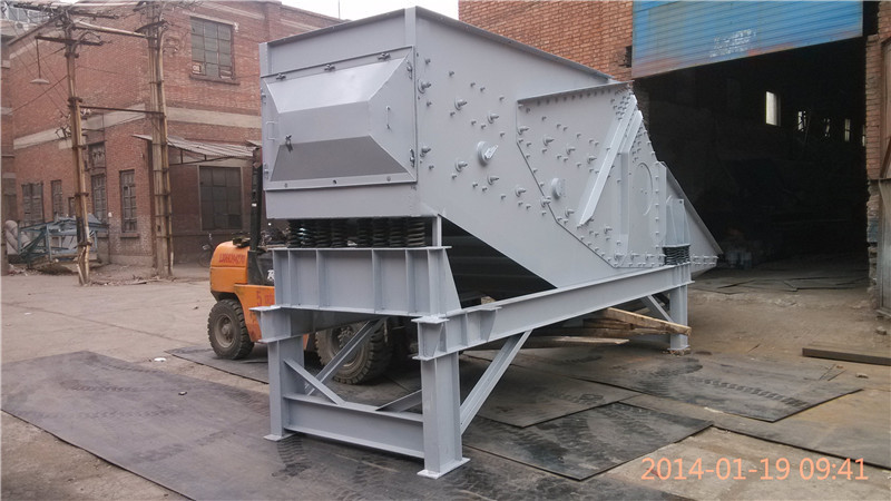 圓振篩處理干砂能力