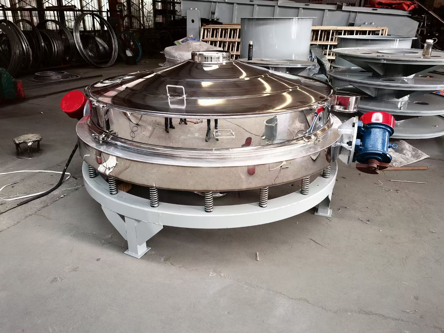 食品級振動篩那里生產食鹽、白砂糖篩選機