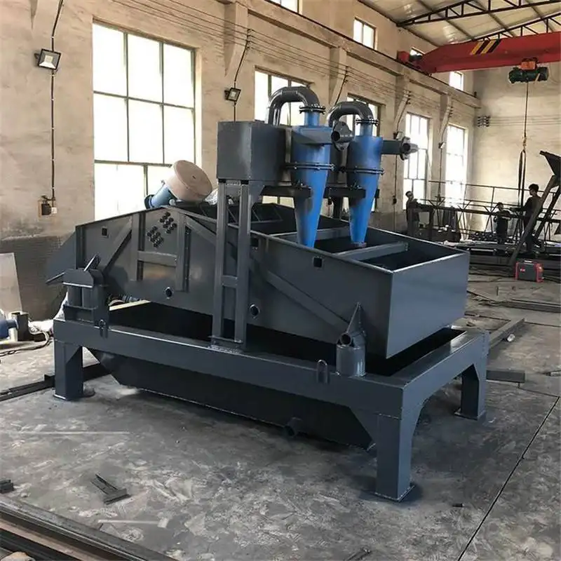 水洗石粉脫水振動篩砂石洗泥脫水篩